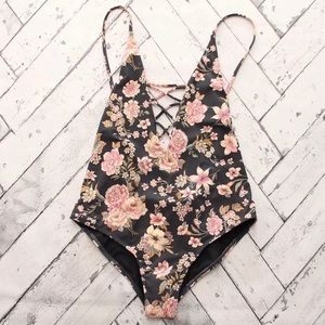 New Billabong Love Trip One-Piece Swimsuit